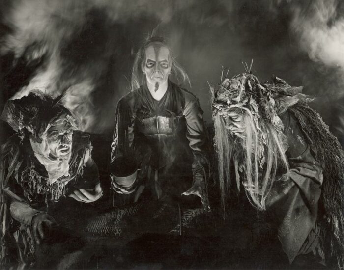 Macbeth, 1952. Photo by Angus Mcbean, copyright RSC, All rights reserved