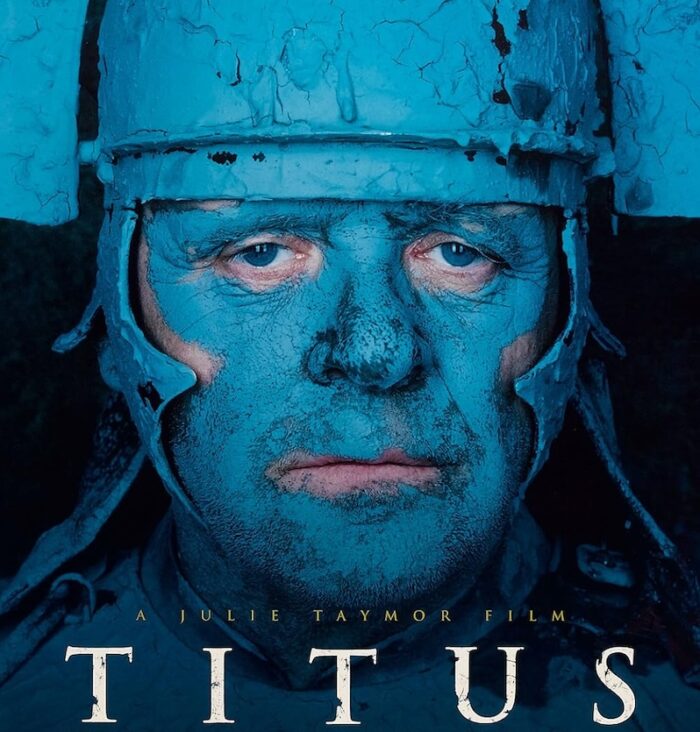 Titus poster, Julia Taymor, featuring Anthony Hopkins
